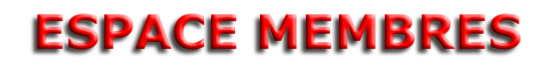 ESPACE MEMBRES